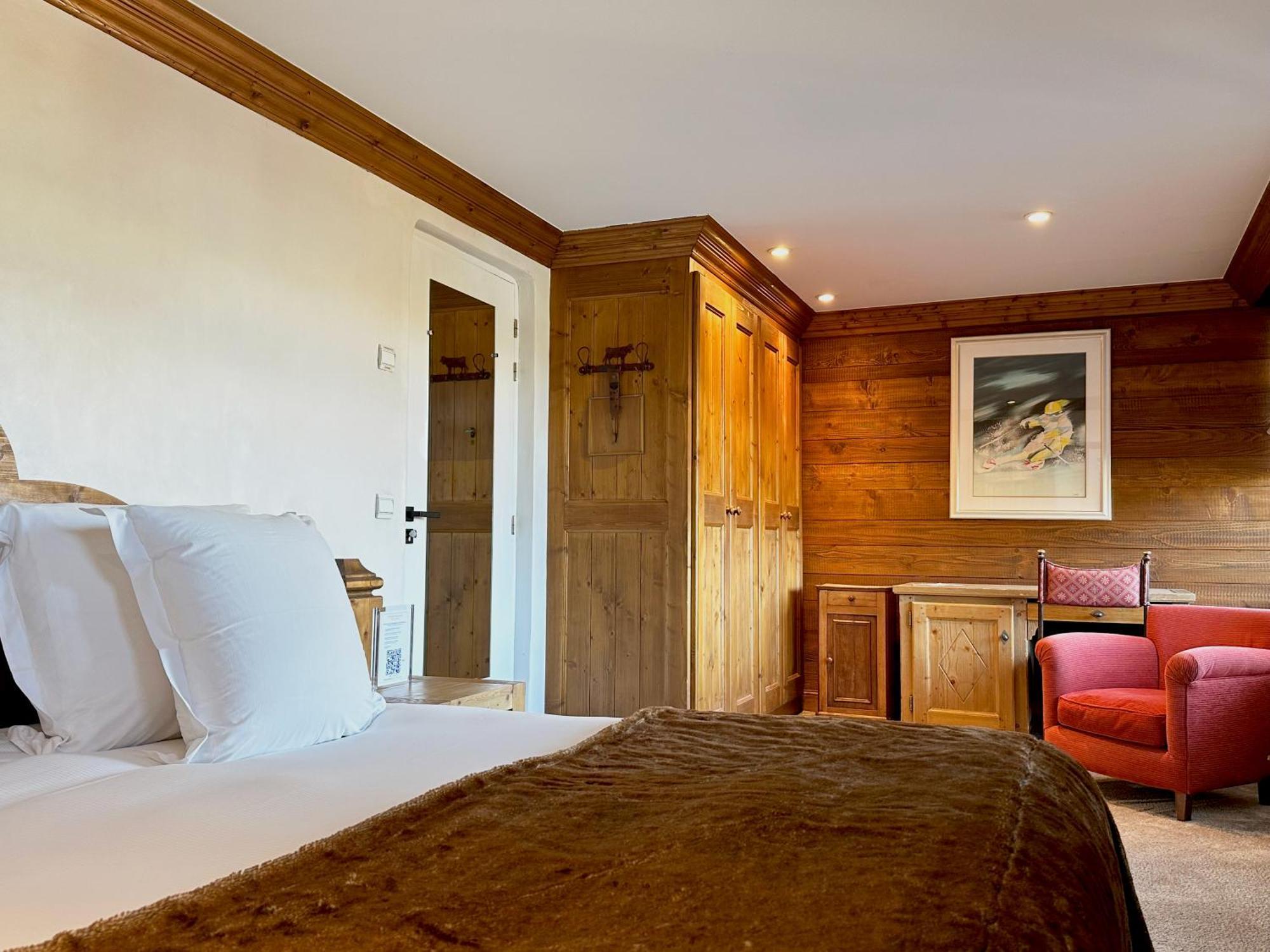 Hotel Les Peupliers Courchevel Exterior foto