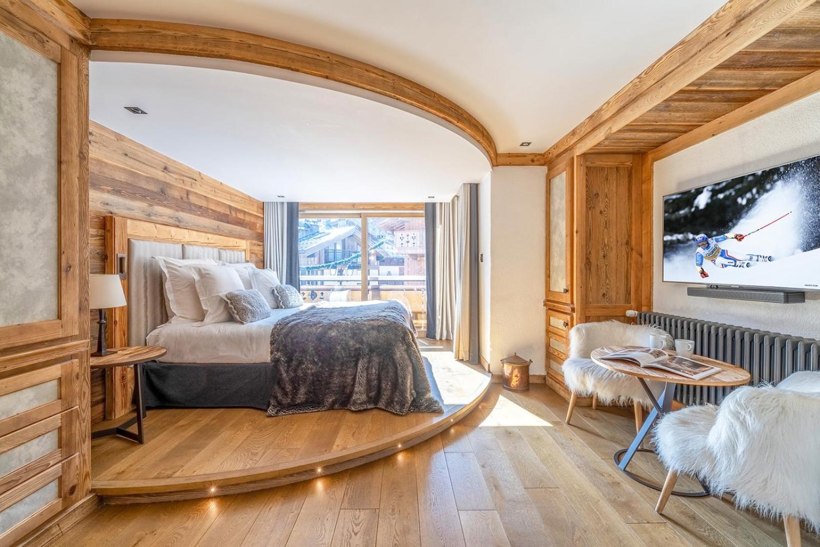 Hotel Les Peupliers Courchevel Exterior foto